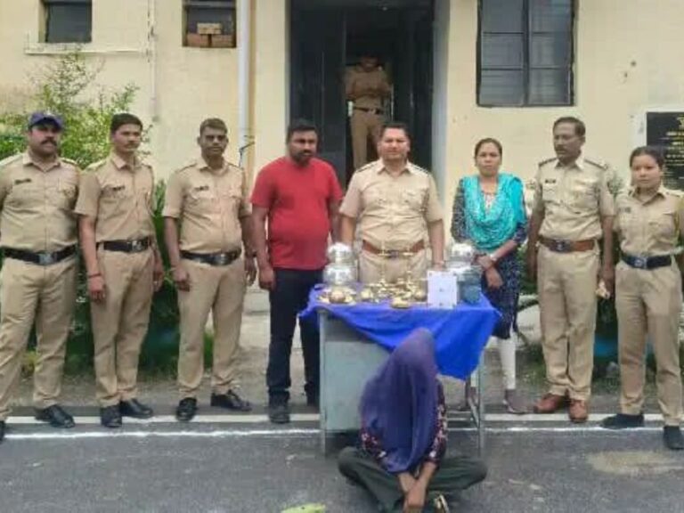 दोन घरफोड्यांचा माजरी पोलिसांकडून पर्दाफाश महिलेसह दोन अल्पवयीन मुले ताब्यात