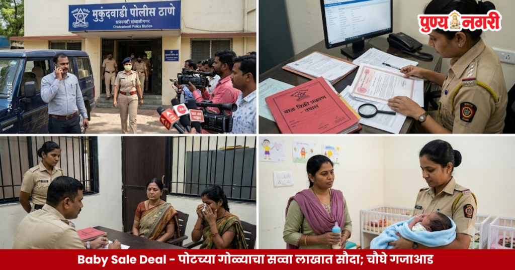 Mukundwadi police action in alleged baby sale case in Chhatrapati Sambhajinagar