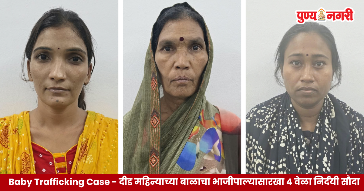 Baby Trafficking Case आरोपींचे फोटो