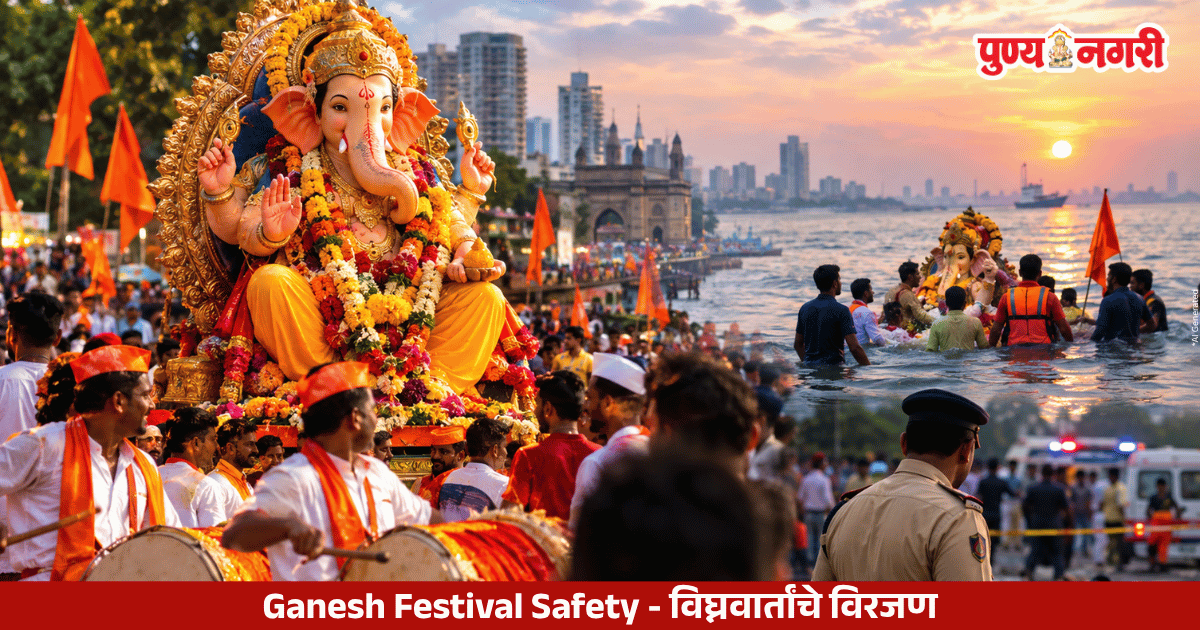 Ganesh Festival Safety : विघ्नवार्तांचे विरजण