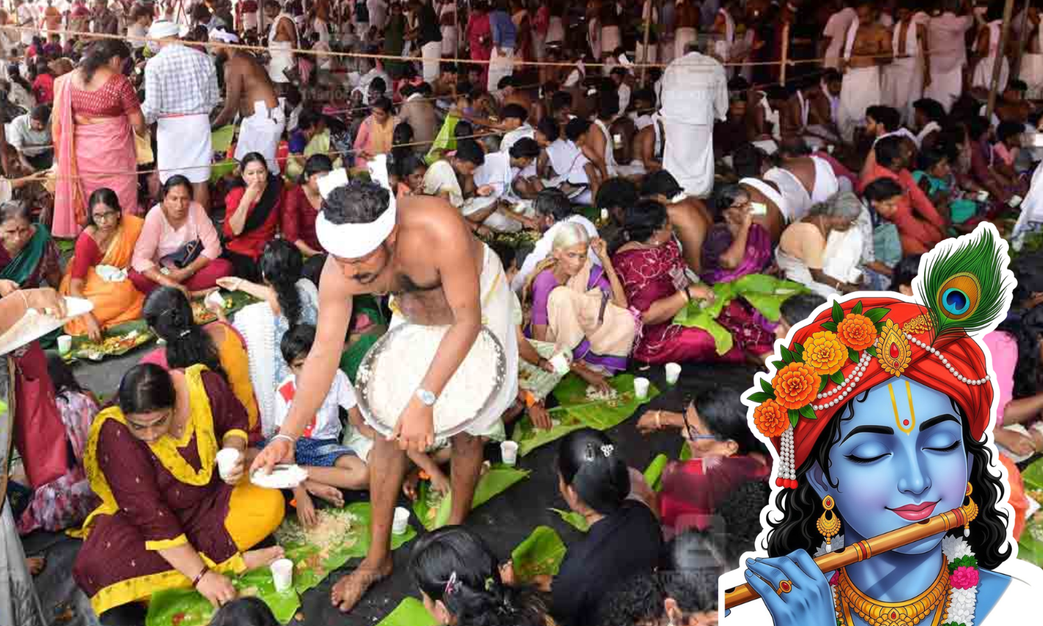 Aranmula Parthasarathy Temple prepared for Ashtami Rohini Vallasadya