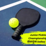 Indian junior pickleball players Aadya Vinod, Keerthi YS, Anjali Bhupendra Pol and Stuti