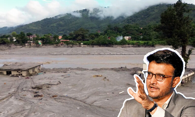 नेपाळ पूरग्रस्तांसाठी सौरव गांगुलींची प्रार्थना; मृतांचा आकडा 1,252 वर
