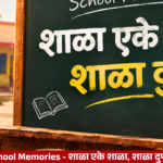 School Memories शाळा एके शाळा, शाळा दुणे...