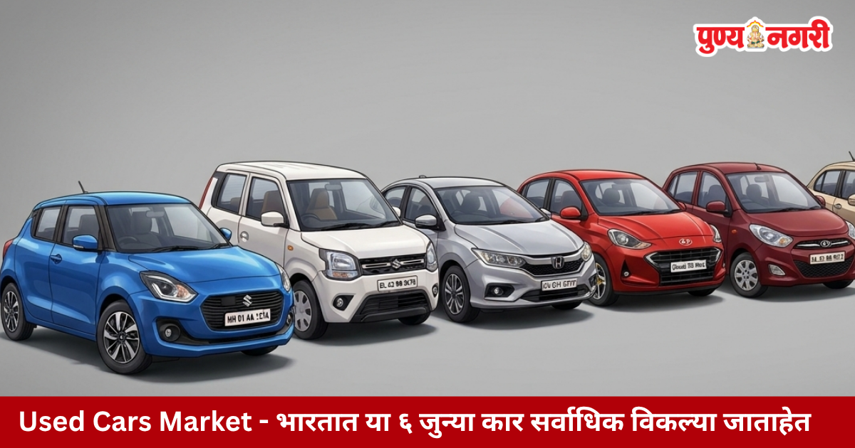 Used Cars Market भारतात या ६ जुन्या कारची सर्वाधिक विक्री