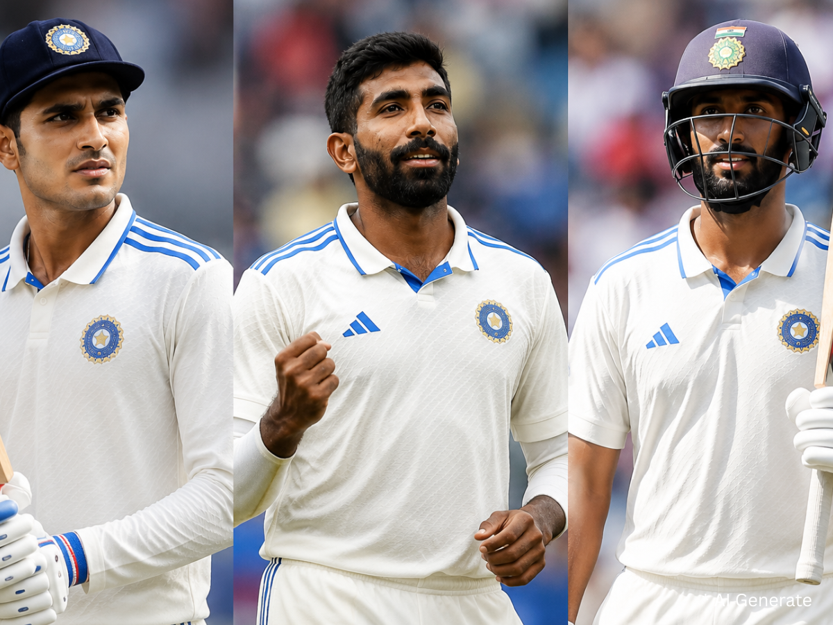 Gill and Bumrah slide Devdutt Padikkal claims 54th spot
