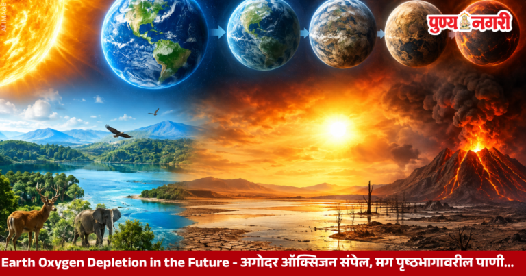 Earth Oxygen Depletion in the Future : अगोदर ऑक्सिजन संपेल, मग पृष्ठभागावरील पाणी…