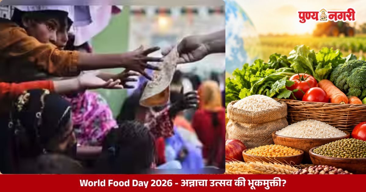 World Food Day highlights the global hunger crisis, food insecurity, malnutrition and unequal access to food despite rising agricultural production.