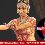 Indian classical dancers performing traditional Bharatanatyam and Kathakali dance forms in elaborate costumes.