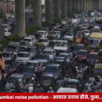 Firecrackers and loudspeakers contributing to noise and air pollution during festival celebrations in Mumbai