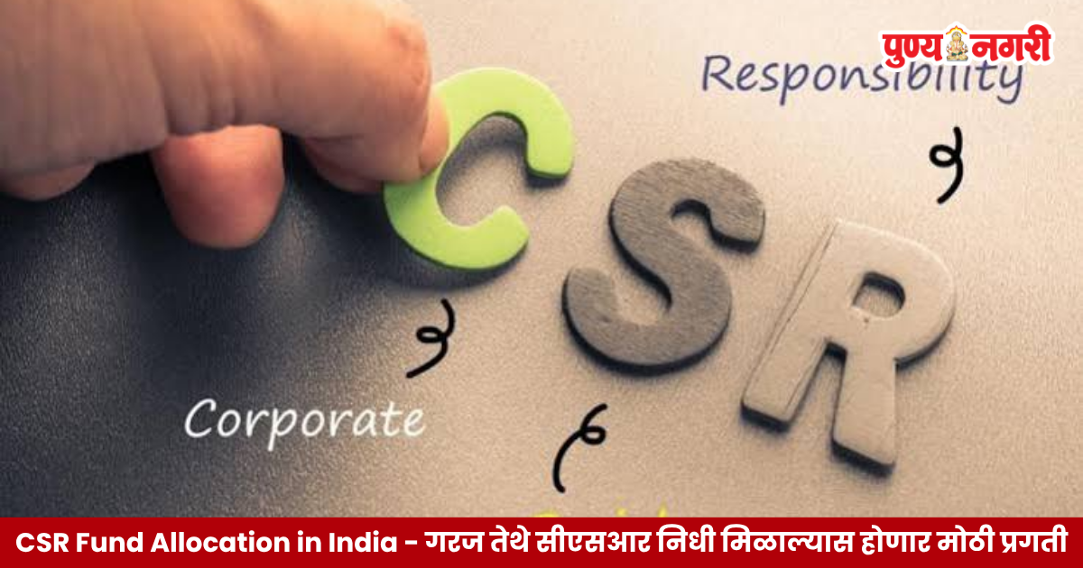 CSR Fund Allocation in India अहवालातून देशातील राज्यनिहाय सीएसआर निधी वितरणातील असमानता आणि गरजू भागांपर्यंत निधी पोहोचवण्याची गरज स्पष्ट