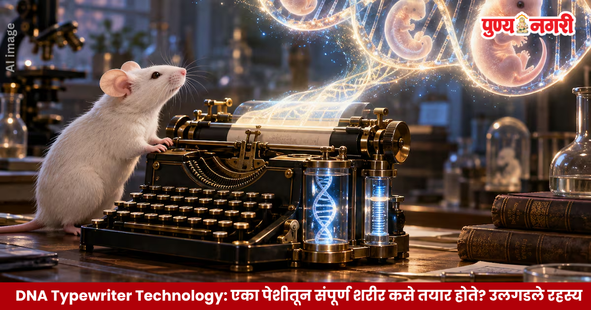 DNA Typewriter Technology tracing cell lineage during mouse embryo development