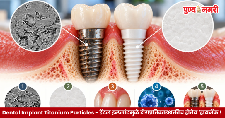 Dental Implant Titanium Particles : डेंटल इम्प्लांटमुळे रोगप्रतिकारशक्तीच होतेय ‘हायजॅक’! 2026