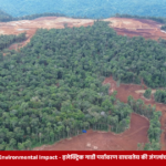 Nickel mining in Indonesia causes deforestation, raising concerns about the environmental impact of electric vehicle batteries.
