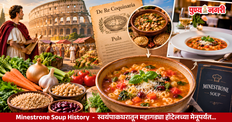 Minestrone Soup History : स्वयंपाकघरातून महागड्या हॉटेलच्या मेनूपर्यंत…