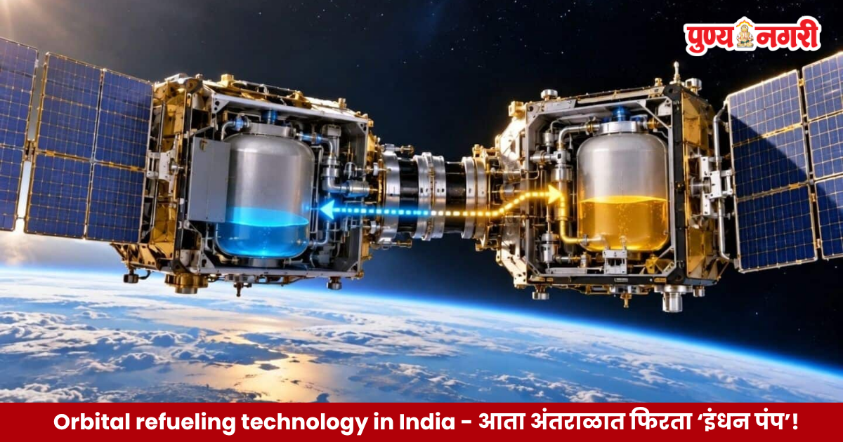 India's OrbitAID Aerospace develops orbital refueling technology to extend the lifespan of satellites in space.