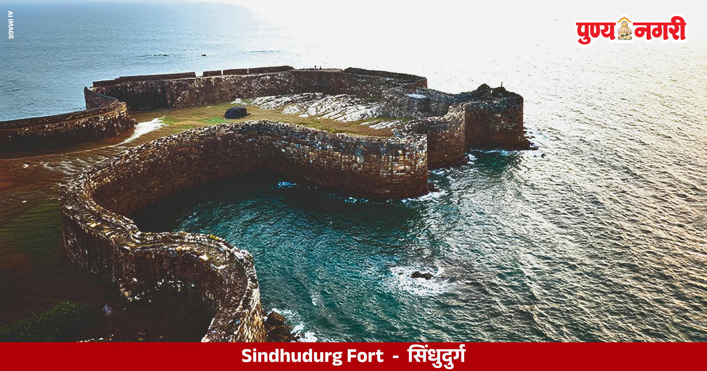 Sindhudurg Fort built by Chhatrapati Shivaji Maharaj in Maharashtra