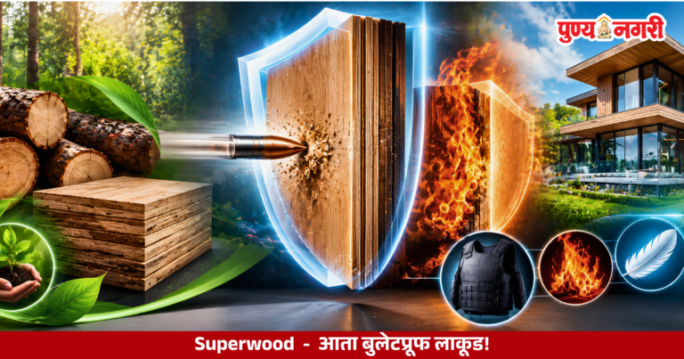 Superwood – आता बुलेटप्रूफ लाकूड!