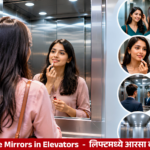 Why are there mirrors in elevators – mirror inside a modern lift