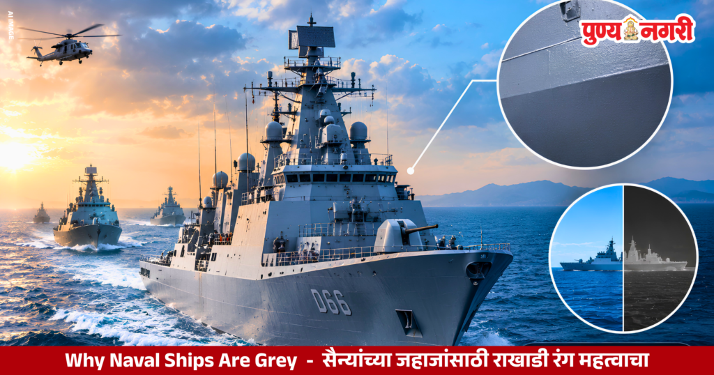 Why Naval Ships Are Grey