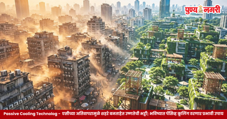 Passive Cooling Technology – एसीच्या अतिवापरामुळे शहरे बनताहेत उष्णतेची भट्टी