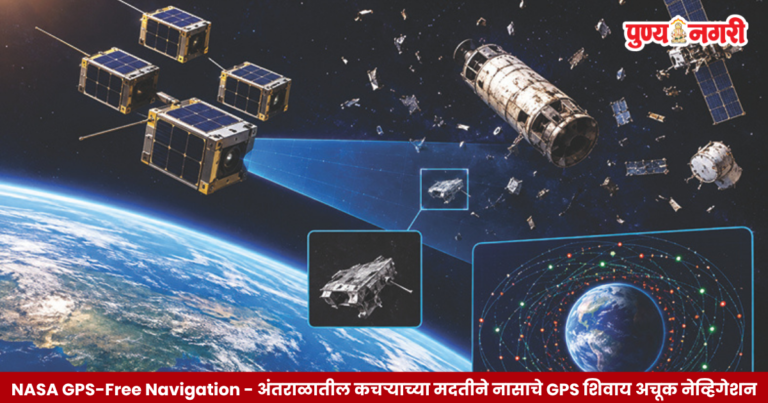 NASA GPS-Free Navigation : अंतराळातील कचऱ्याच्या मदतीने नासाचे GPS शिवाय अचूक नेव्हिगेशन; अंतराळ संशोधनात मोठी झेप