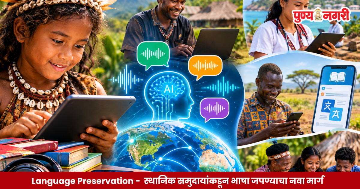 AI च्या मदतीने Minority Languages जतन करणाऱ्या स्थानिक समुदायांचे डिजिटल व्यासपीठ