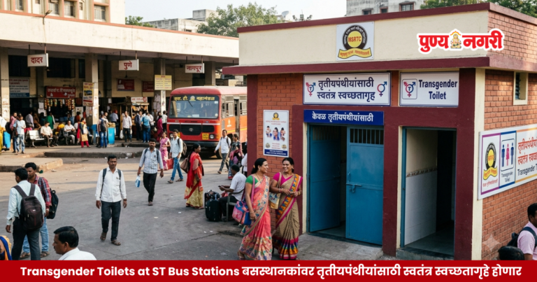 Transgender Toilets at ST Bus Stations बसस्थानकांवर तृतीयपंथीयांसाठी स्वतंत्र स्वच्छतागृहे